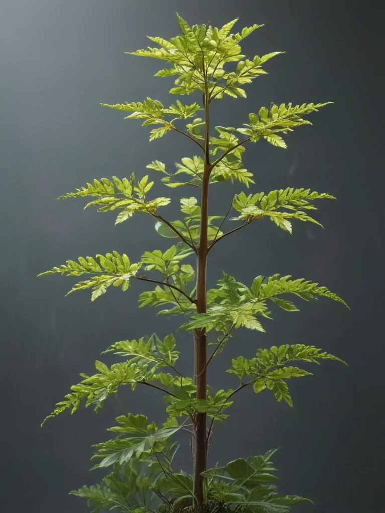 transparent plant