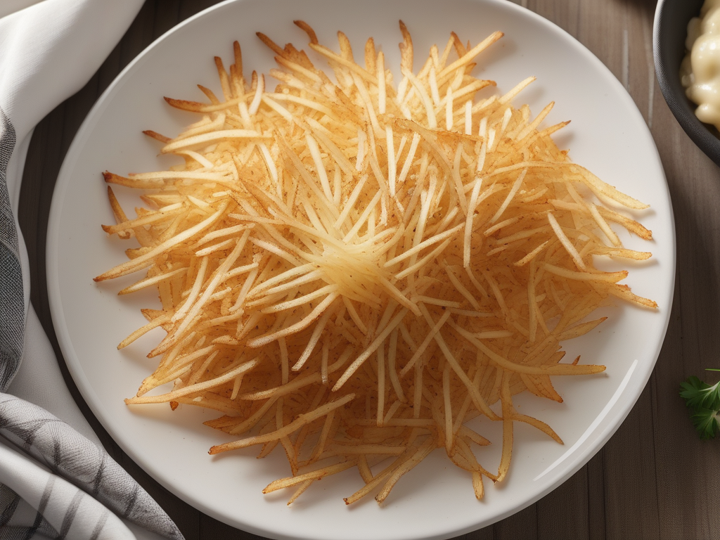 how long to air fry hash browns