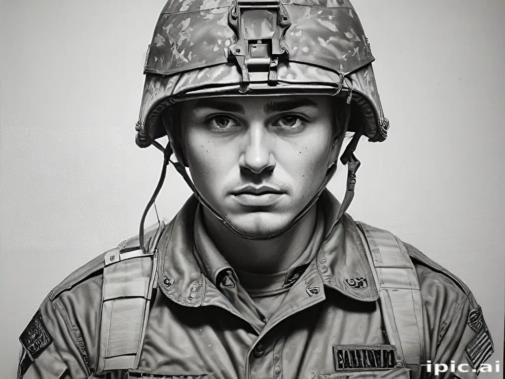 army drawing