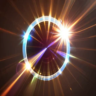 lens flare transparent background