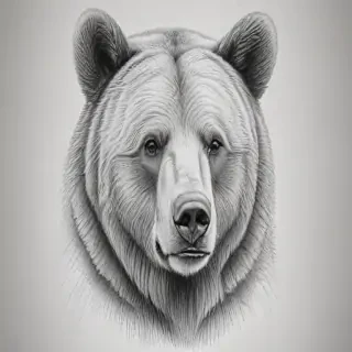 bear drawing