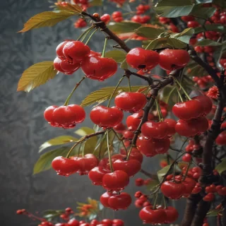 cherry aesthetic wallpaper