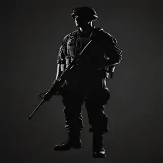 soldier silhouette png