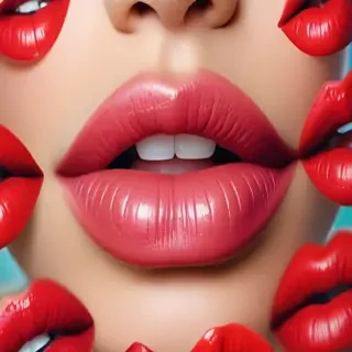 lips background