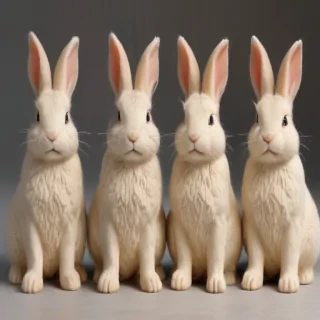 vintage bunnies