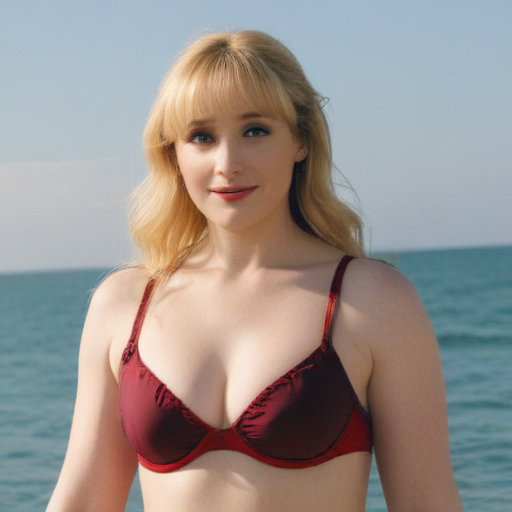 Melissa Rauch in bikini