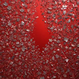 sparkly red background