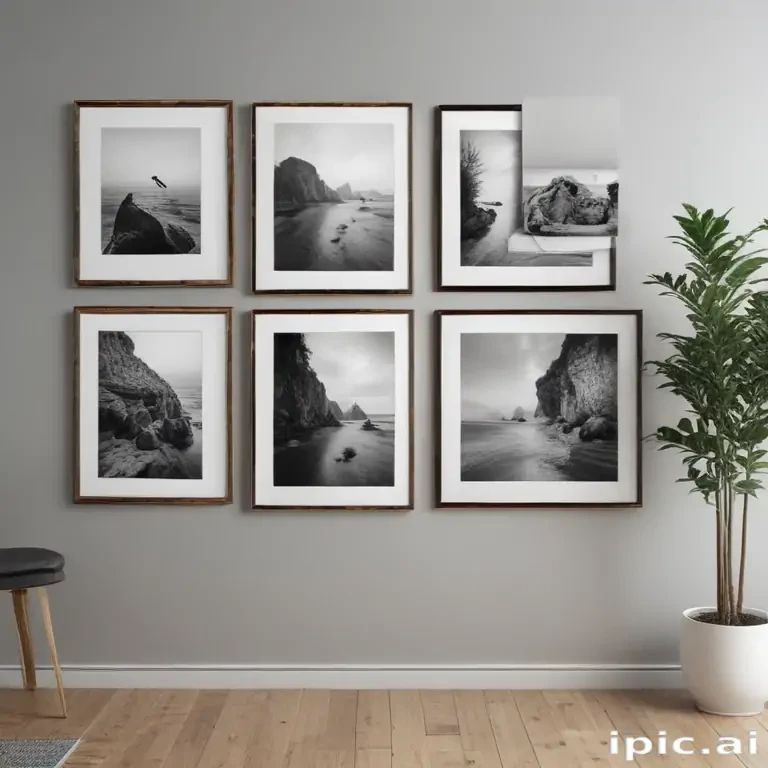 gallery wall mockup