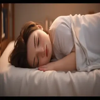 sleeping in cartoons