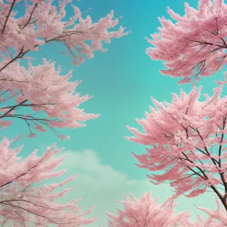 aesthetic spring background