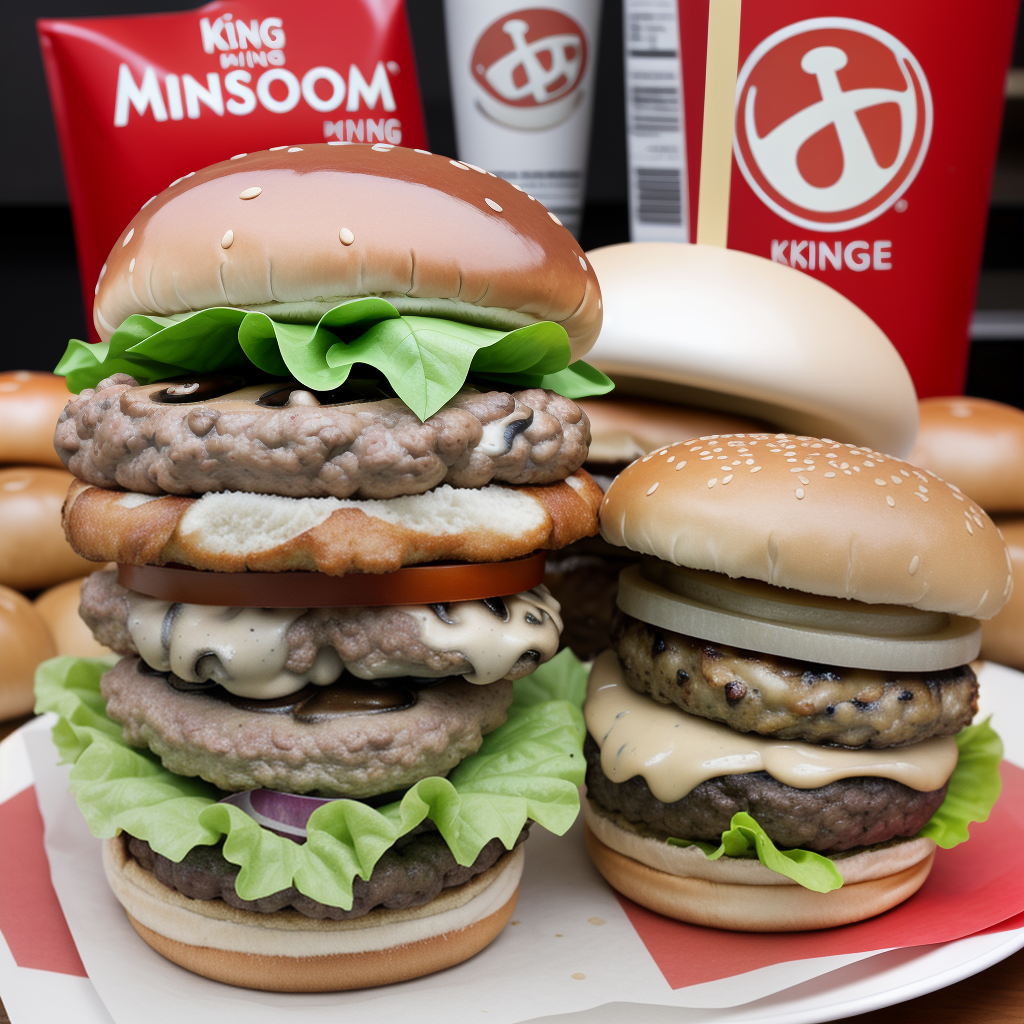 mushroom and swiss burger king