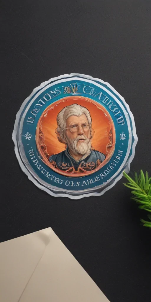 sticker mockup