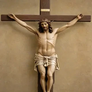 picture of jesus on cross