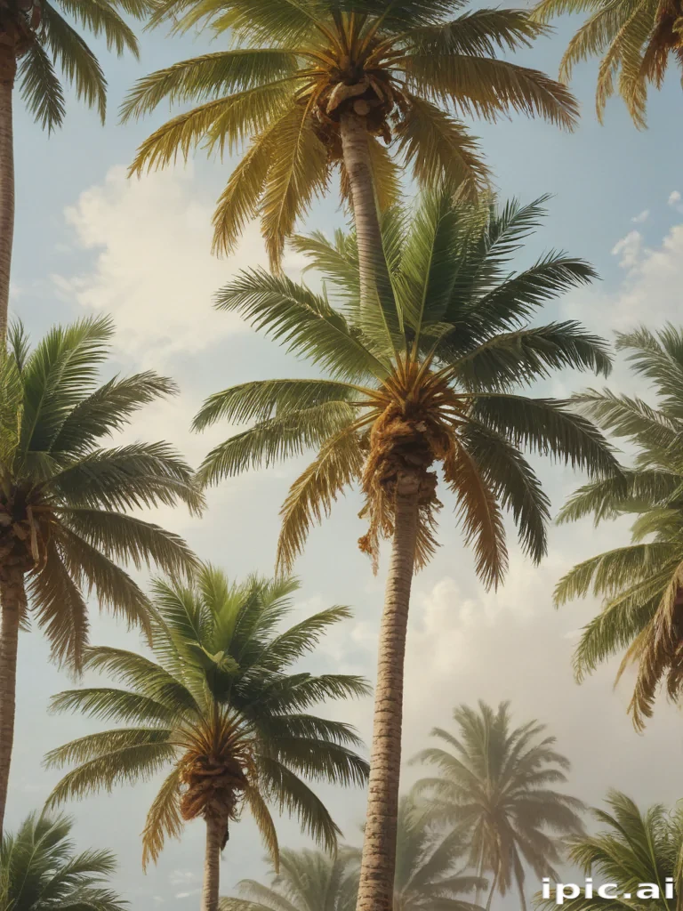 aesthetic palm tree wallpaper