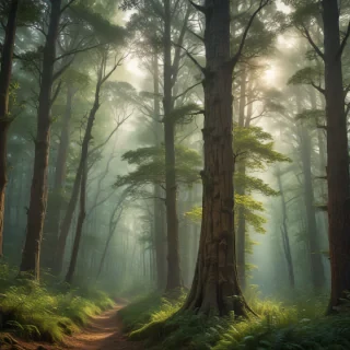 forest transparent background