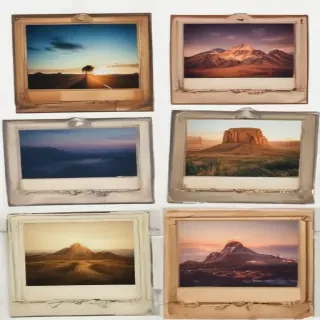 polaroid frames png