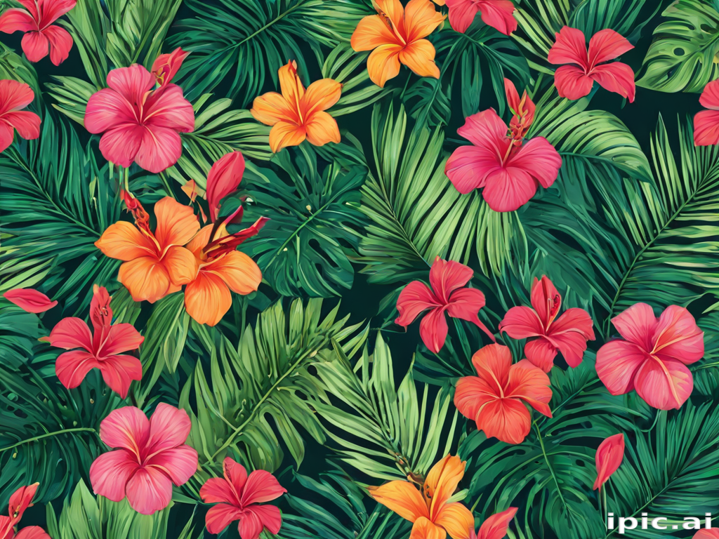 tropical iphone wallpaper