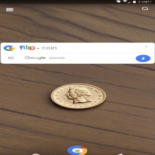 flip a coin google