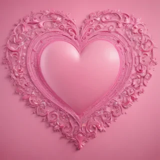background pink heart