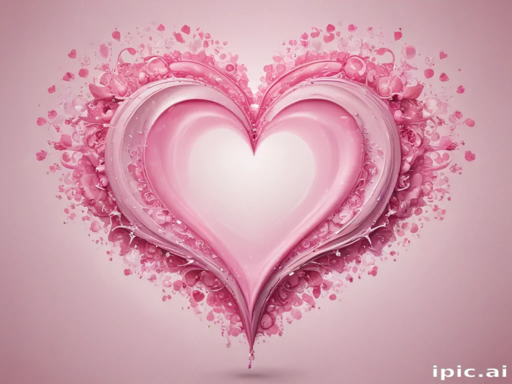heart png pink