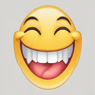 transparent smile emoji