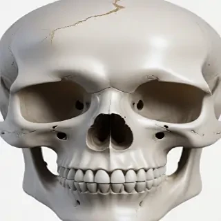 transparent skull png