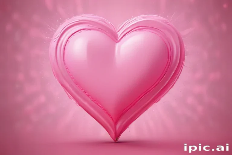 pink heart background