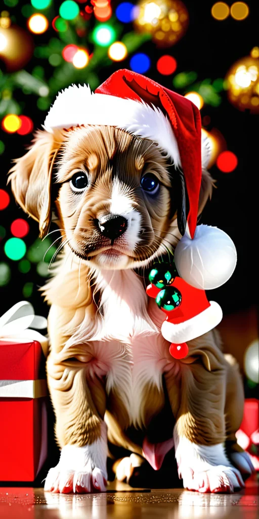 christmas puppy desktop backgrounds