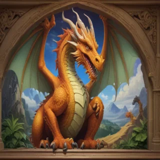cartoon dragons