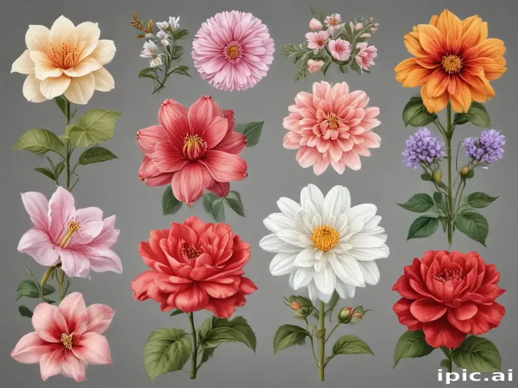 flower clip art transparent