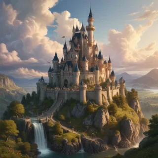 cartoon castle