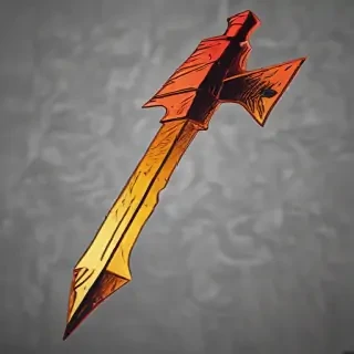 drawn arrow