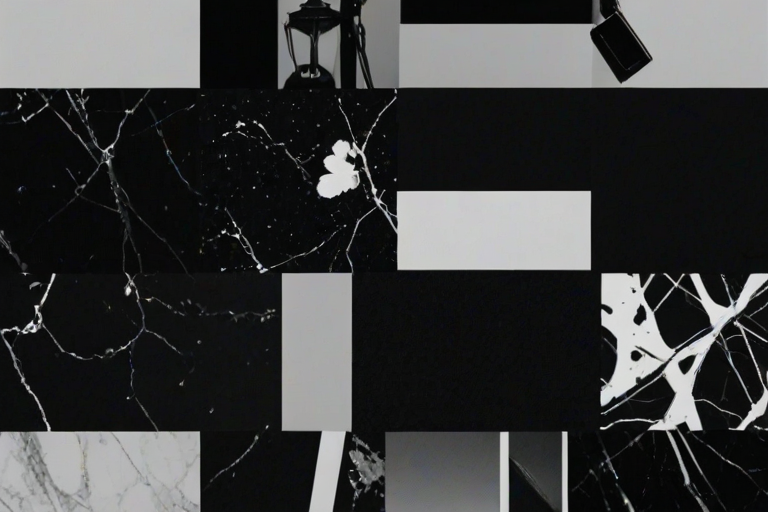 black bg aesthetic