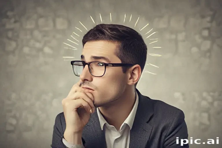 thinking person