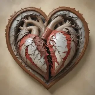 broken heart transparent