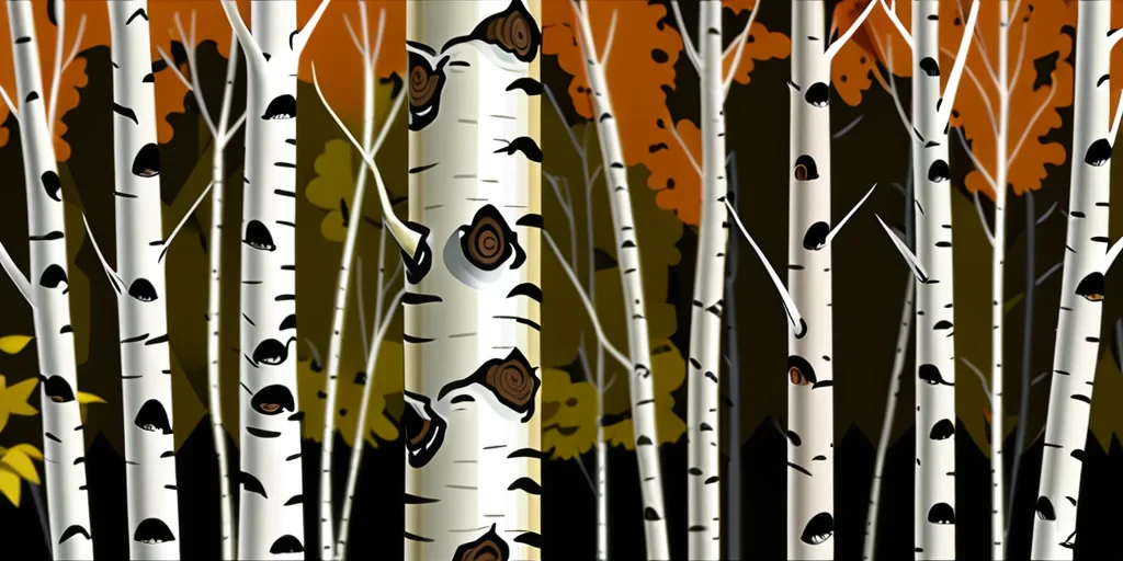 birch tree png