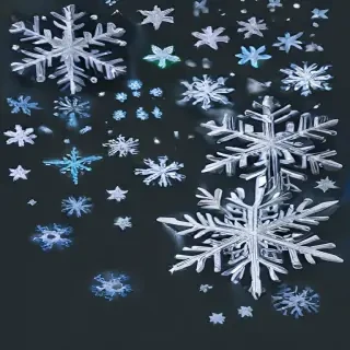 snow flakes png