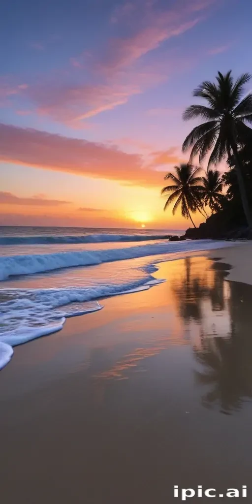 iphone beach wallpaper