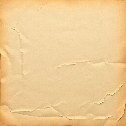 regenerate an image of a textured old paper background with crumples and wrinkles, taken with a DSLR camera using a 50mm lens, aperture f/2.8, ISO 100, in natural soft lighting for enhanced detail and clarity
