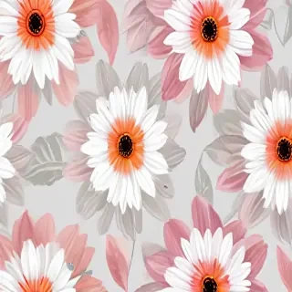 flowers clear background