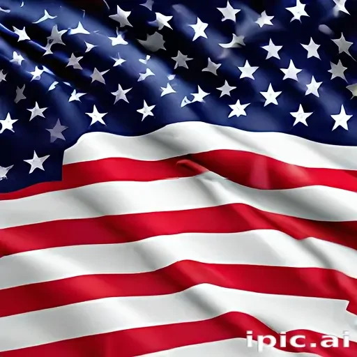 american flag waving png