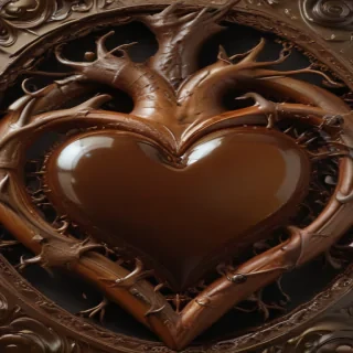 brown heart