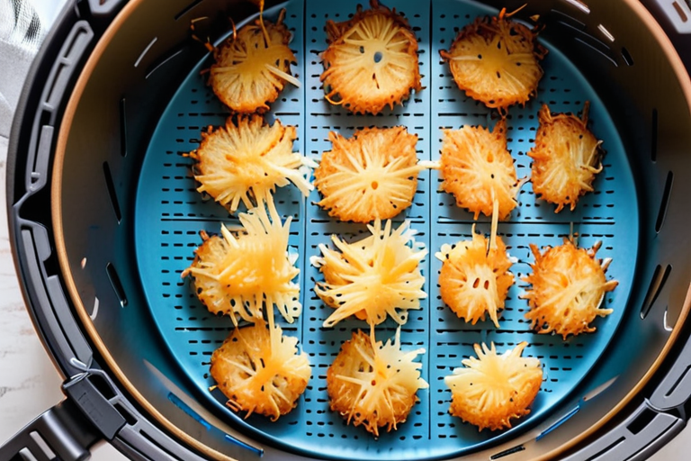 frozen hash browns in air fryer temp
