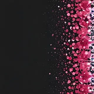 transparent background glitter