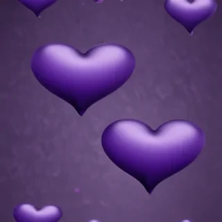 purple hearts wallpaper