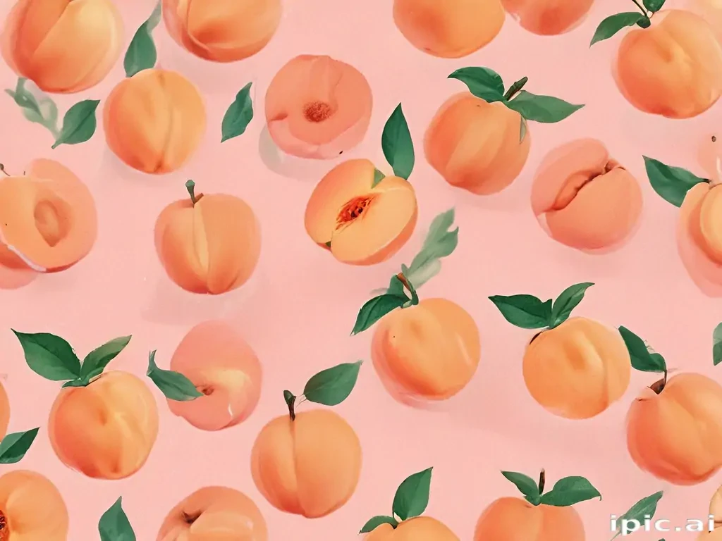 peach background aesthetic
