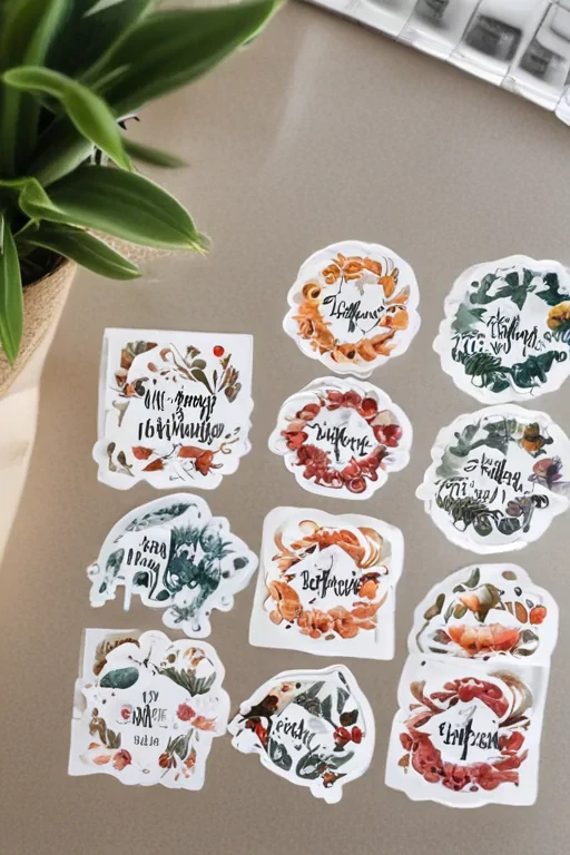 aesthetic printable stickers