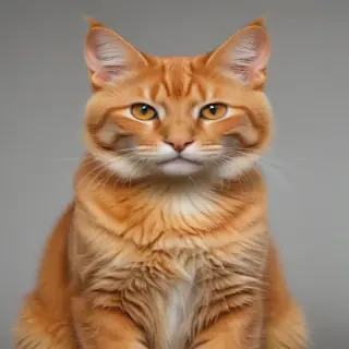 orange cat png
