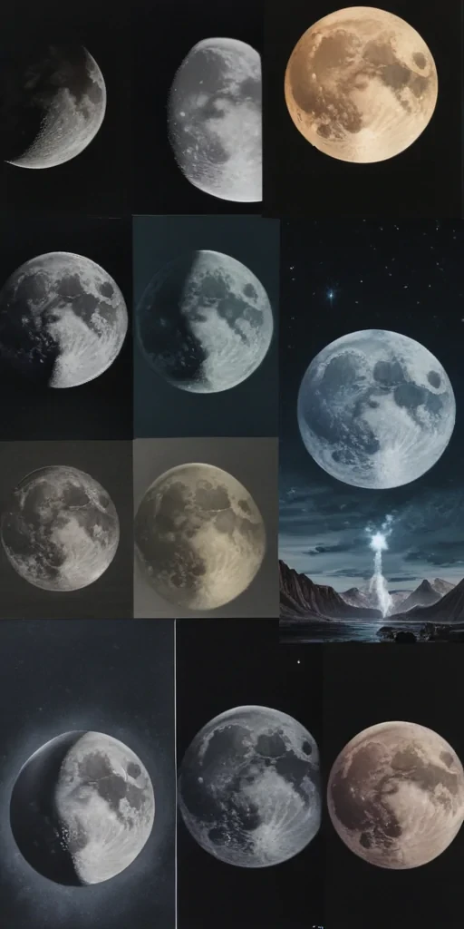 aesthetic moon drawings
