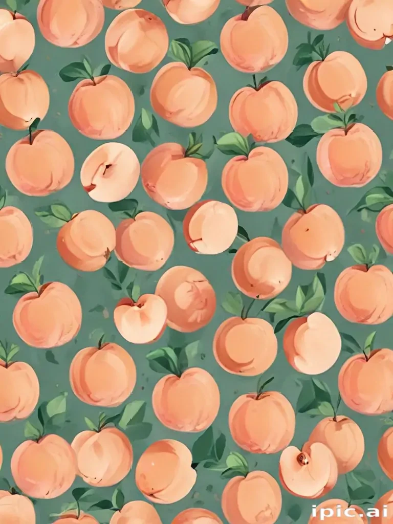 cute peach background
